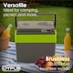 image 4 of 30L 240V AC & 12V DC Coolbox Hot Cold Portable Electric Cool Box | Green