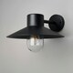 image 4 of Heston Outdoor Wall Light, Black
