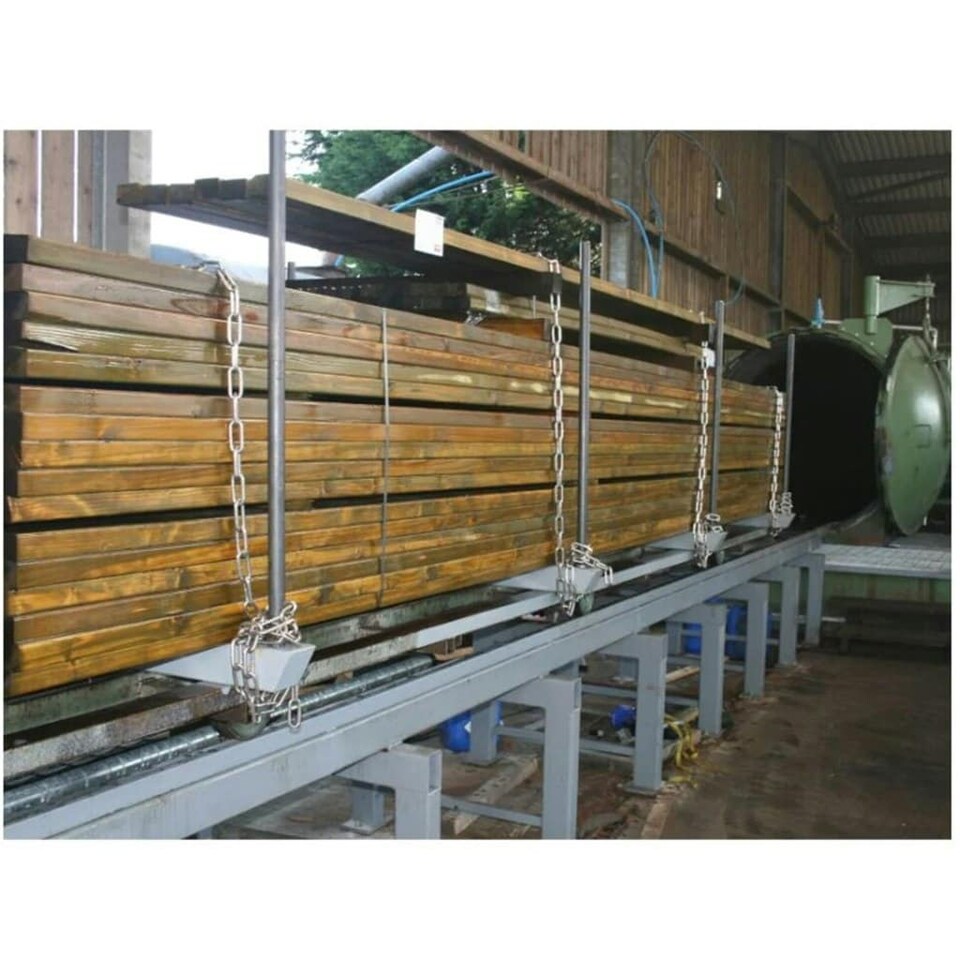 image 1 of PACK OF 10 (Total 10 Units) - 47mm x 150mm (6x2) C16 Green Pressure Treated Regularised Timber Carcassing - 3.0m Length