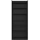 image 1 of Yaheetech 7-layer Open Shelf Bookshelf-Black