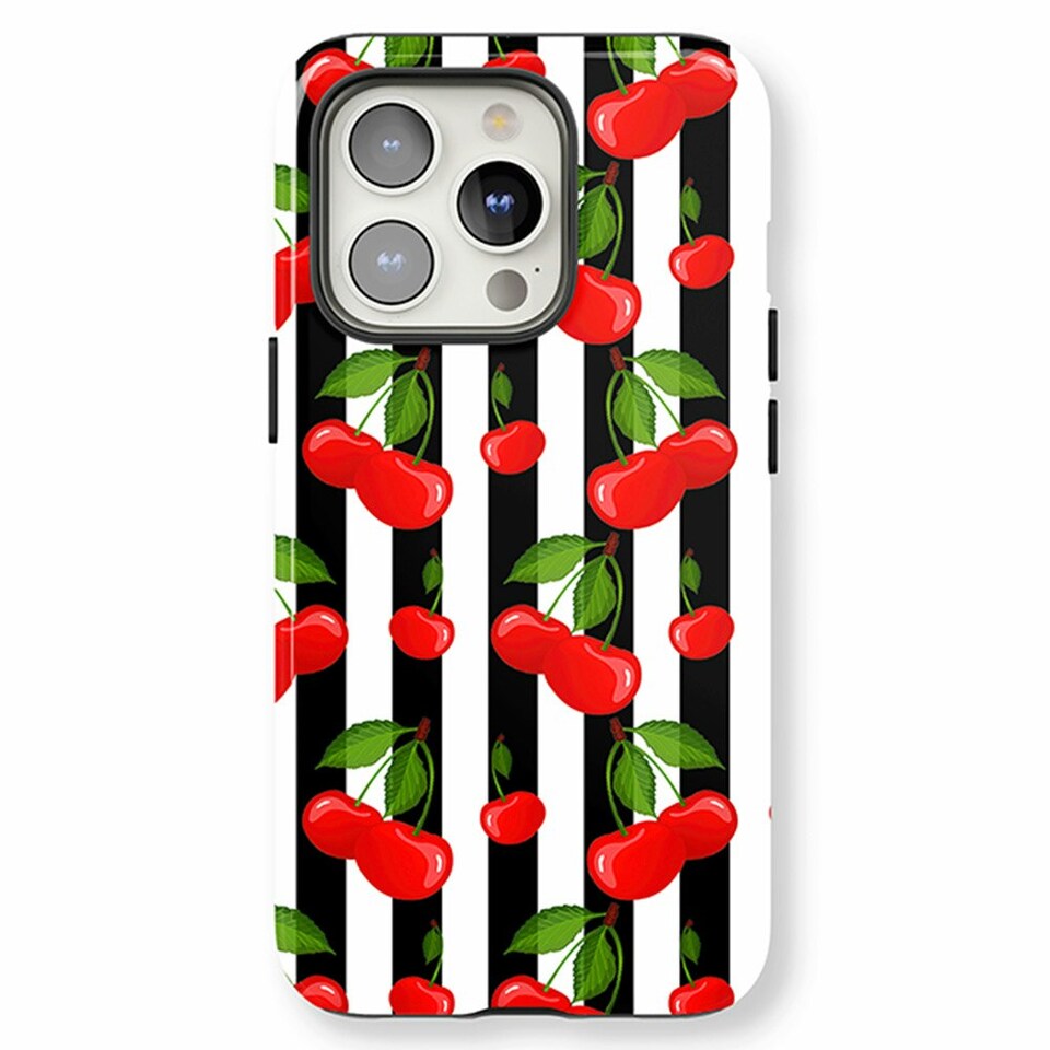 image 1 of Cherry Pop Phone Case | Red | Galaxy S24
Slim | Galaxy S24
Slim