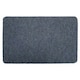image 1 of Groundsman Basic Ribbed Indoor Door Mat - Blue - 40cm x 60cm