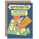 image 1 of Forgive Santa Tooth Fairy Lies Father Dad Funny Birthday Card