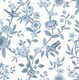 image 1 of Fine Decor FD43447 Eleanor Floral Wallpaper, Blue