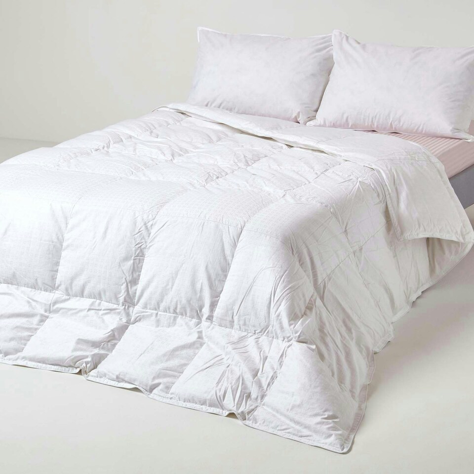 image 1 of Homescapes Goose Down 13.5 Tog Duvet for Winter, King
