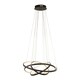 image 5 of Gunnar 4 Band Black LED Ceiling Pendant
