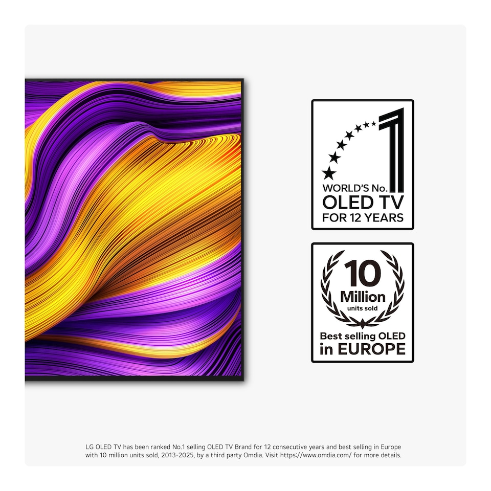 image 1 of LG OLED65G54LW.AEK TV 165.1 cm (65") 4K Ultra HD Smart TV Wi-Fi - Metallic