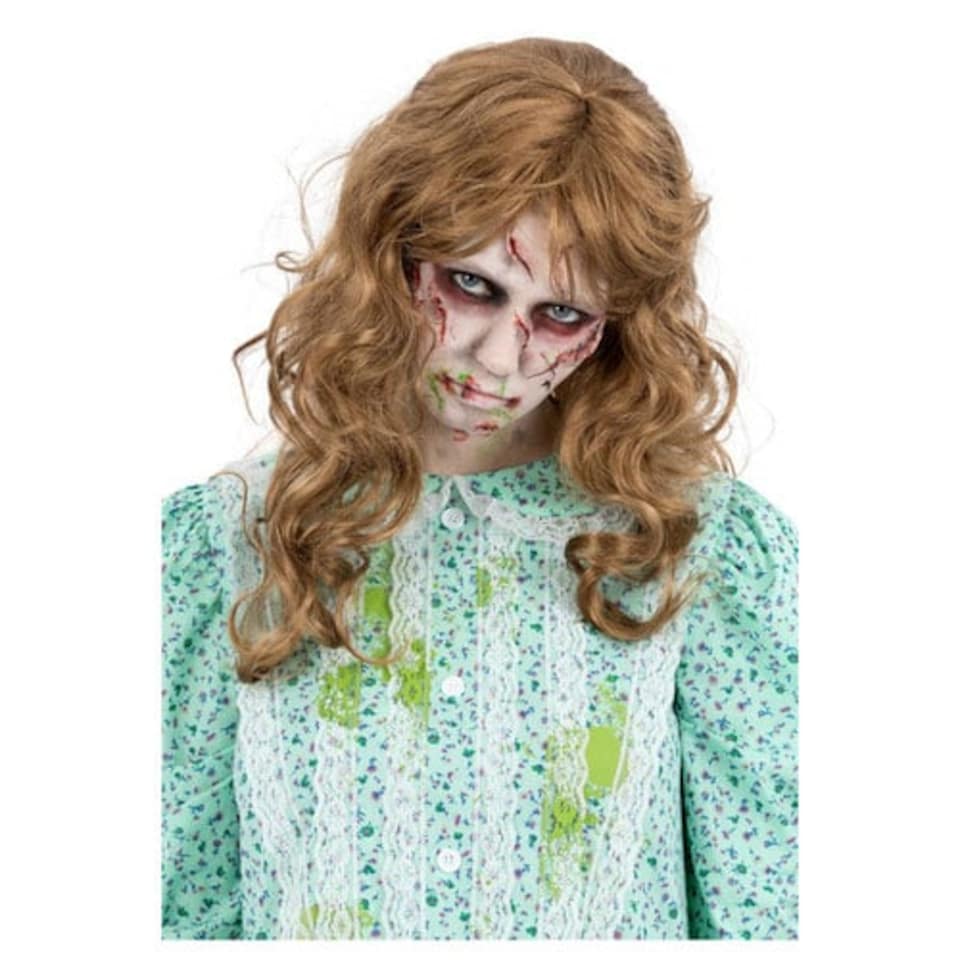 image 1 of Regan The Exorcist Strawberry Blonde Wavy Hair Wig
