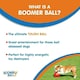 image 2 of Boomer Ball Virtually Indestructible Football 8" Assorted Colours