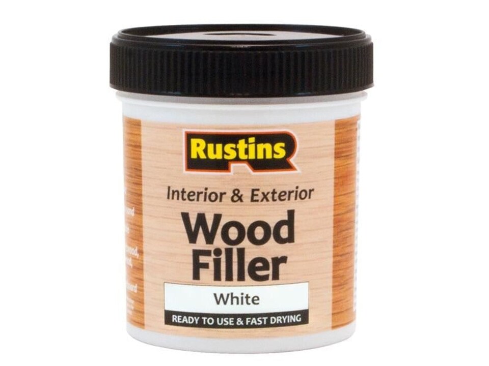 Rustins - Acrylic Wood Filler White 250ml