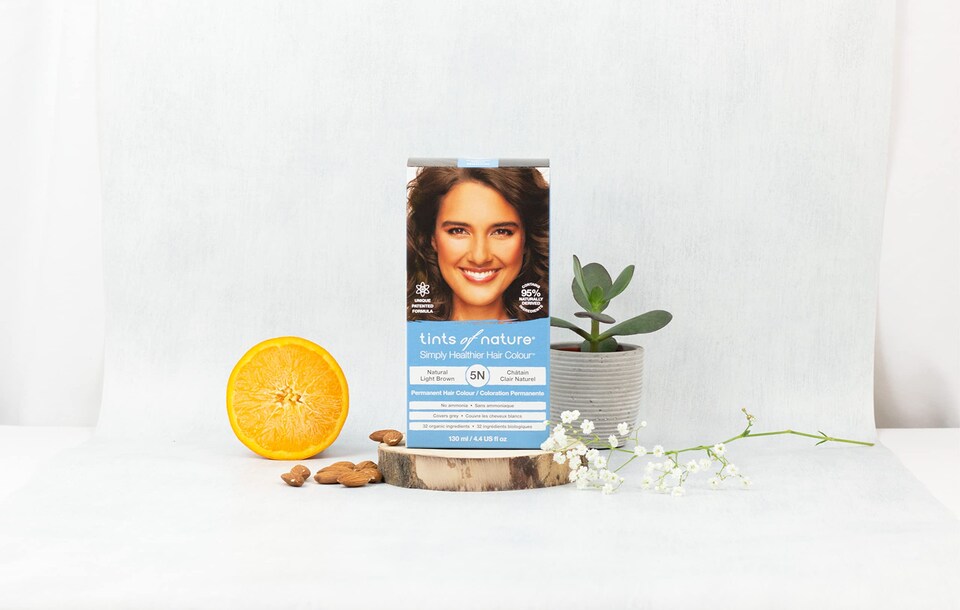 image 1 of Tints of Nature 5N Natural Light Brown Permanent Hair Dye, Nourishes Hair and Covers Greys, Ammonia-Free, 130ml