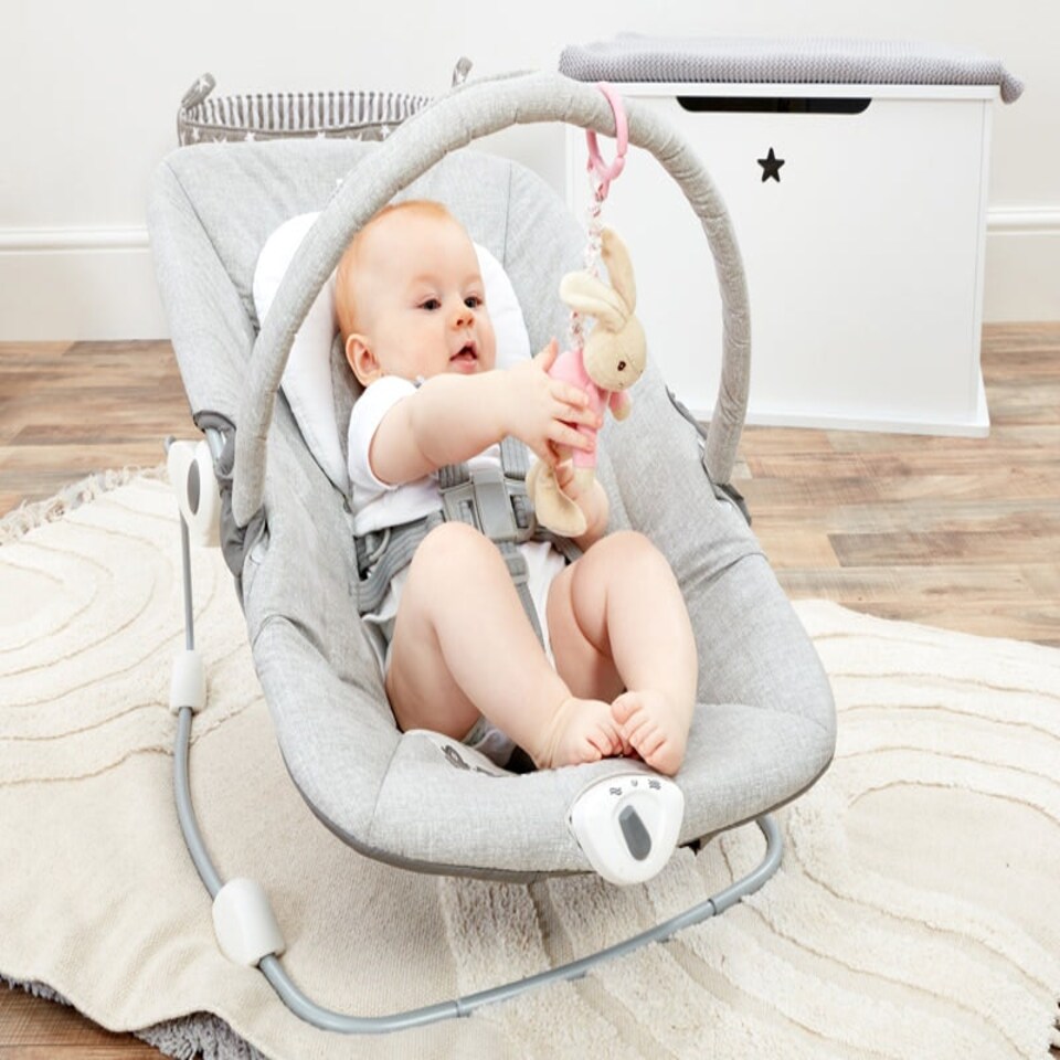 image 1 of Flopsy Bunny Jiggle Attachable Toy 21cm