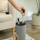 image 6 of PawHut Cat Scratch Post 2-in-1 with 3 Toy Feathers, 78cm Tall, Black