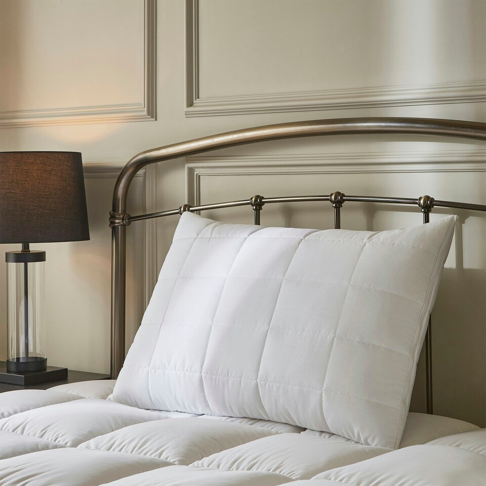 image 1 of Hotel Pure Luxury Premium Suite Waterproof Pillow Protector Pair White | White