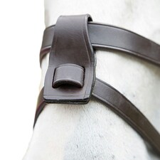 Blenheim Leather Horse Flash Attachment - Havana - One Size