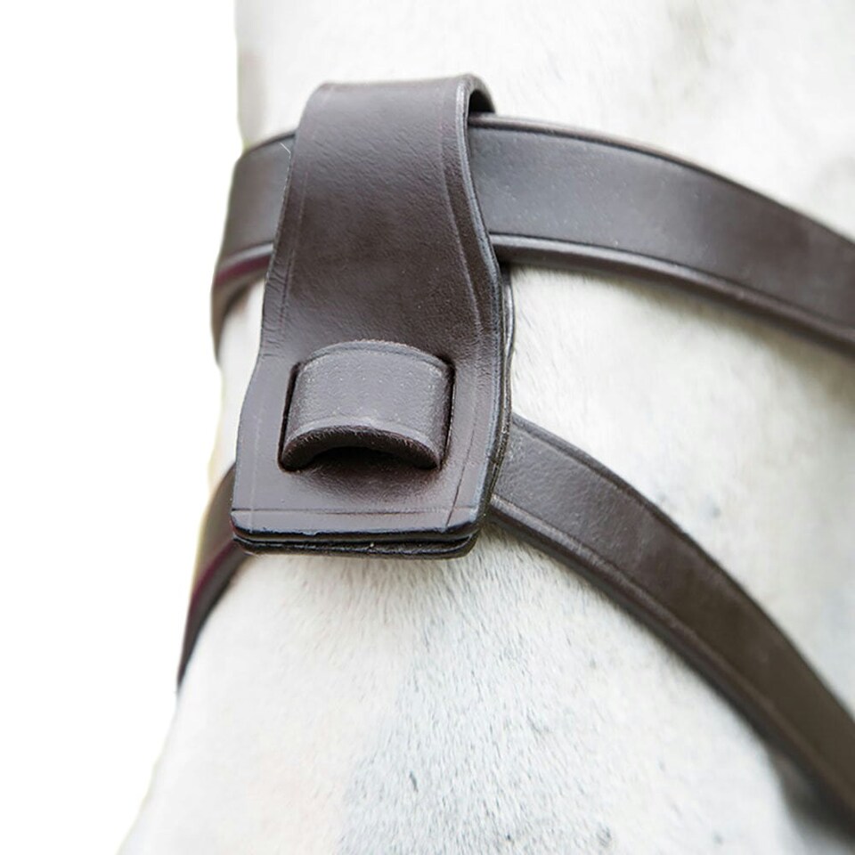 Blenheim Leather Horse Flash Attachment - Havana - One Size