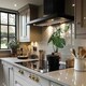 image 2 of Monstera Splash Back | White