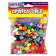 image 2 of Pack of 100g Assorted Coloured Wooden Beads by Crafty Bitz