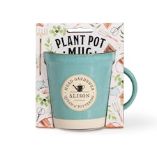 Gardeners Plant Pot Inspired Mug Alison