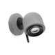 image 1 of Stone 1 Light Indoor Adjustable Wall Spotlight Grey, GU10