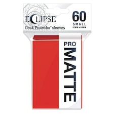 Ultra PRO - Eclipse Matte Small Sleeves (60) - Apple Red
