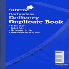 Carbonless Duplicate Delivery Book  8.25"x5"