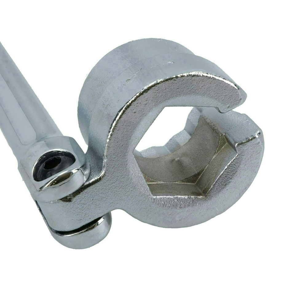 image 1 of Flexible Oxygen Lambda Sensor Socket Wrench Offset Handle Spanner AT957
