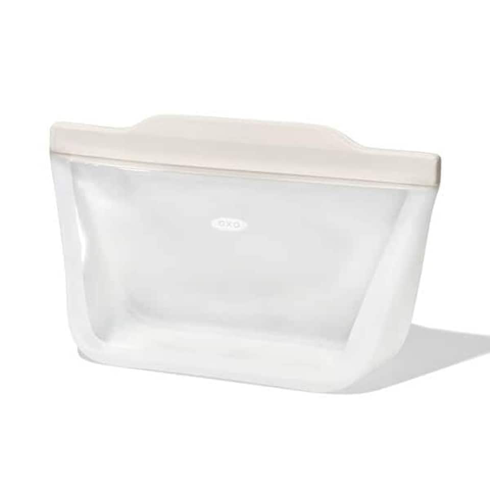 image 1 of OXO Good Grips Silicone 946ml Oat Stand-Up Quart Reusable Bag
