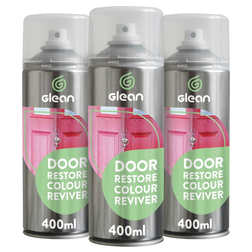 Glean Door Restore Colour Reviver - 400ml - 3-Pack