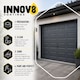 image 6 of Innov8 Coatings Garage Door Paint 750ml – Ruby Red Satin Finish – Exterior Metal Door Paint – Weatherproof & UV Resistant – 10 Year Guarantee