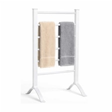 Portable Aluminium Electric Towel Rail Warmer with 6 Heated Bars