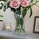 image 6 of Personalised Highland Cow Waisted Vase Clear