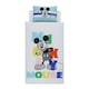 image 1 of Disney Cotton Mickey Mouse Duvet Cover Set - White/Blue/Green - Single White | Single