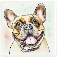 Arora Dog Coaster - French Bulldog