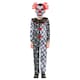 image 1 of Bristol Novelty Childrens/Kids Sinister Clown Monochrome Costume - Black/White/Red - 7-8 Years 7