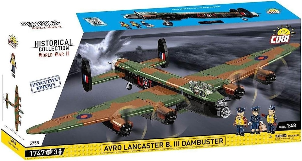 image 1 of Cobi - World War II - Lancaster Bomber Dambusters Executive Edition 1747 pcs