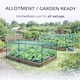 image 10 of GardenSkill Fruit & Vegetable Cage Kit with Bird Netting 3.75x1.25x1.875m H - Quick Build Modular Crop Protection Frame for Garden & Allotment