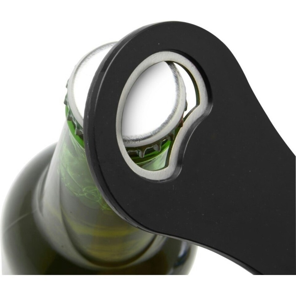 image 1 of Bullet Schyn Wheat Straw Bottle Opener - Solid Black - One Size