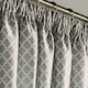image 2 of Wold Pencil Pleat Taped Top Lined Curtains - 117cm x 137cm - Latte