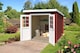 image 4 of Indi 175-Log Cabin, Wooden Garden Room, Timber Summerhouse, Home Office - L250 x W213.1 x H210.9 cm | Brown