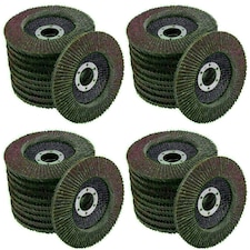 Type 29 Premium Flap Grinding Sanding Discs 80 Flaps 40 Grit Coarse 115mm 40pk