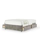 image 1 of Neptune Spring Silver Chenille 4 Drawer Divan Set Super King