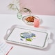image 3 of Portmeirion Botanic Garden Handled Serving Tray Hydrangea
