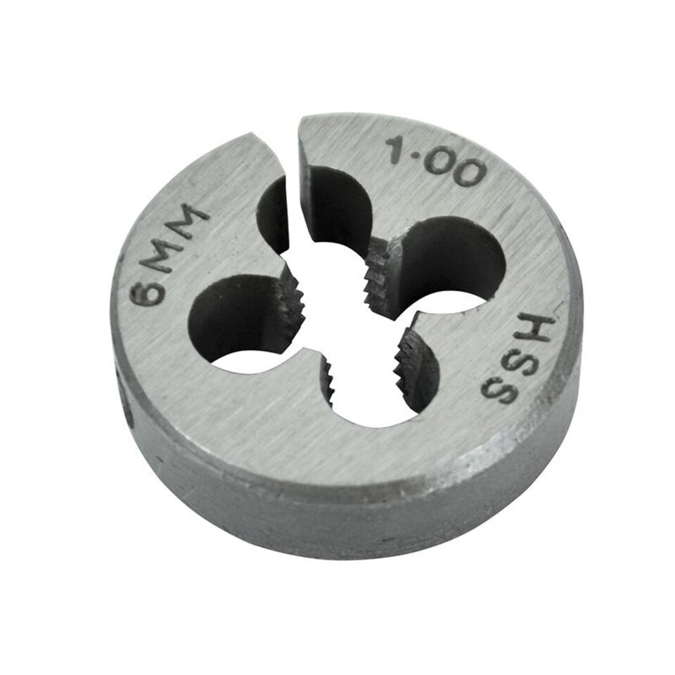 Faithfull Hss Straight Flute Split Die | Multi | Multi Colour | M6 | 1
