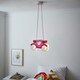 image 2 of BHS Glow Kid's 2 Light Princess Carriage Pendant, Pink