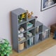 image 3 of Vida Designs Durham 10 Cube Storage Boockase Display Unit, Grey