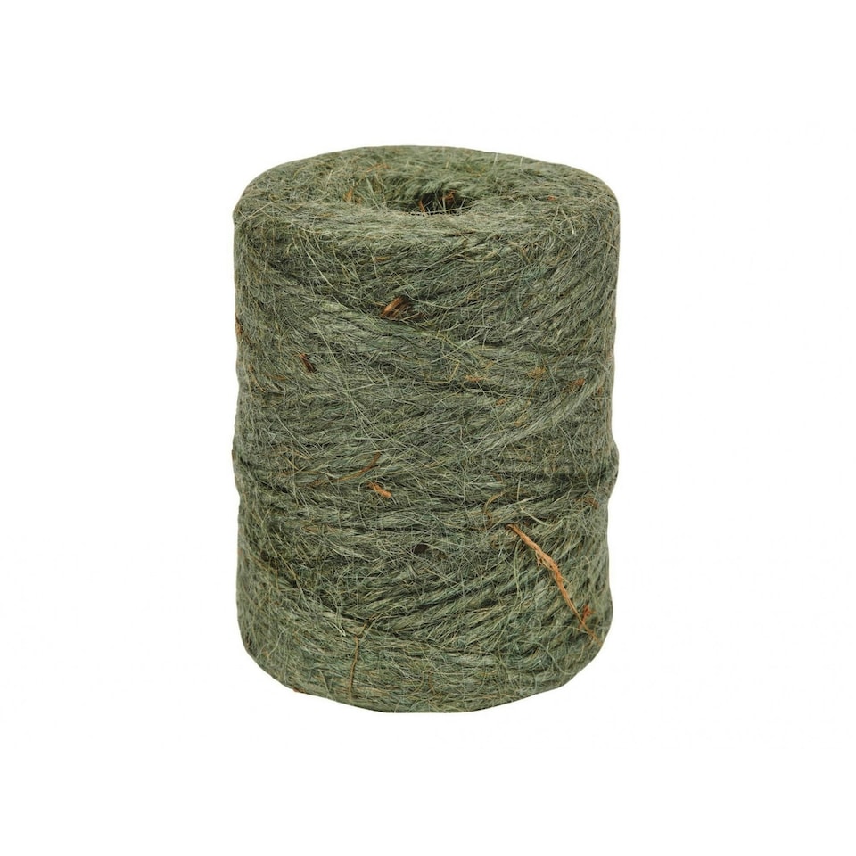 Gardman Jute Twine - Multi Colour - Green, 250g