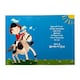 image 3 of Age 8 Juvenile Girl Riding a Horse Birthday Card