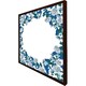 image 1 of Winter blue flowers (Picture Frame) Brown | XL