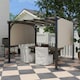 image 2 of Outsunny Outdoor Pergola Garden Sun Shade Patio Canopy Shelter